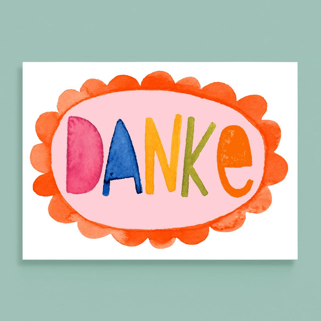 Postkarte *Danke*