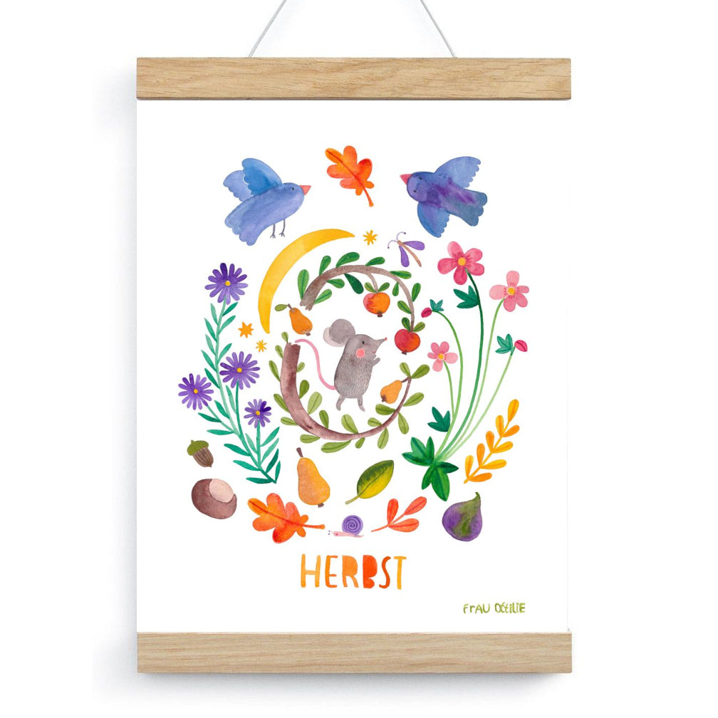 Print-Set *Jahreszeiten*