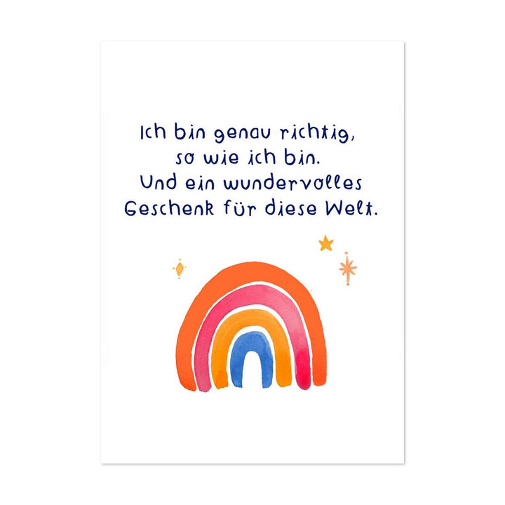 Affirmationskarten für Kinder