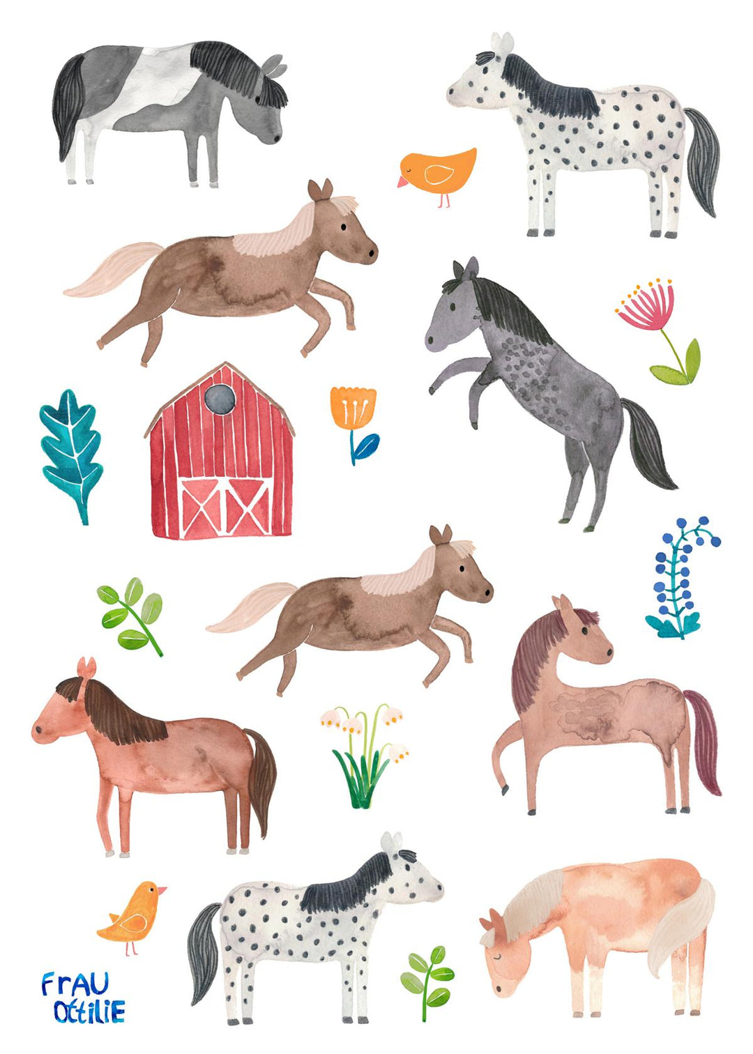 Sticker *Pferde & Ponies*